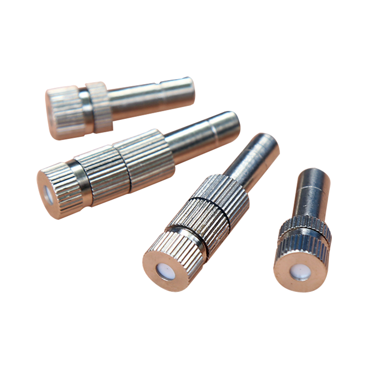 Slip Lock Low Pressure Mist Nozzle 8mm plug quick-connect nozzle mist cooling nozzle. Mist cooling products