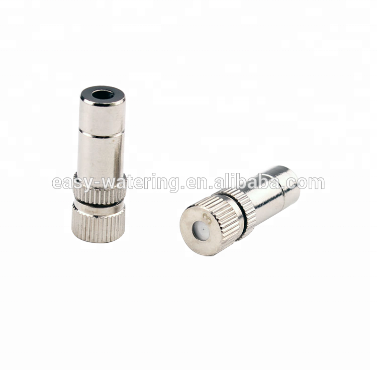 Slip Lock Low Pressure Mist Nozzle 8mm plug quick-connect nozzle mist cooling nozzle. Mist cooling products