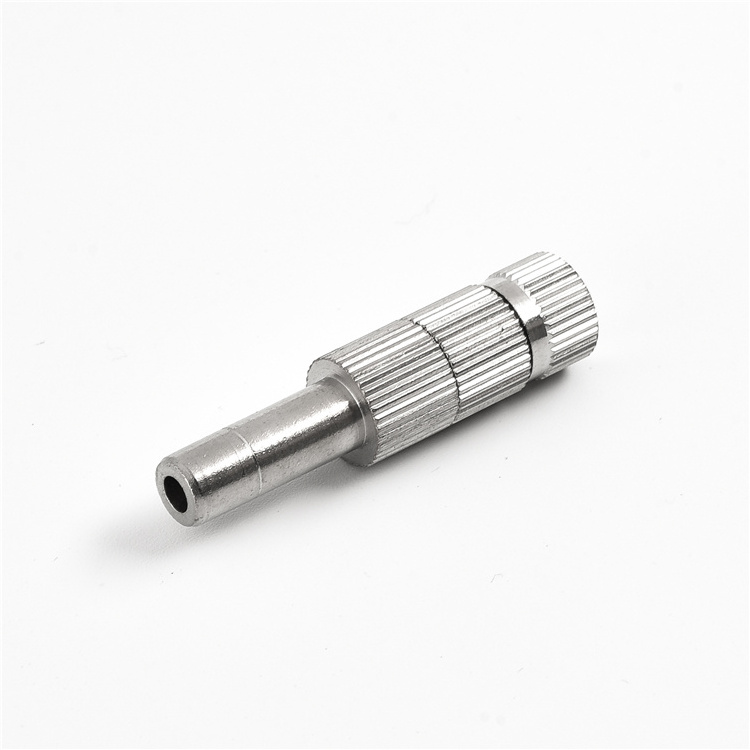 1/4'' Brass sprayer slip lock mist nozzles quick connecting mist nozzles. nozzle with filter fog machine parts