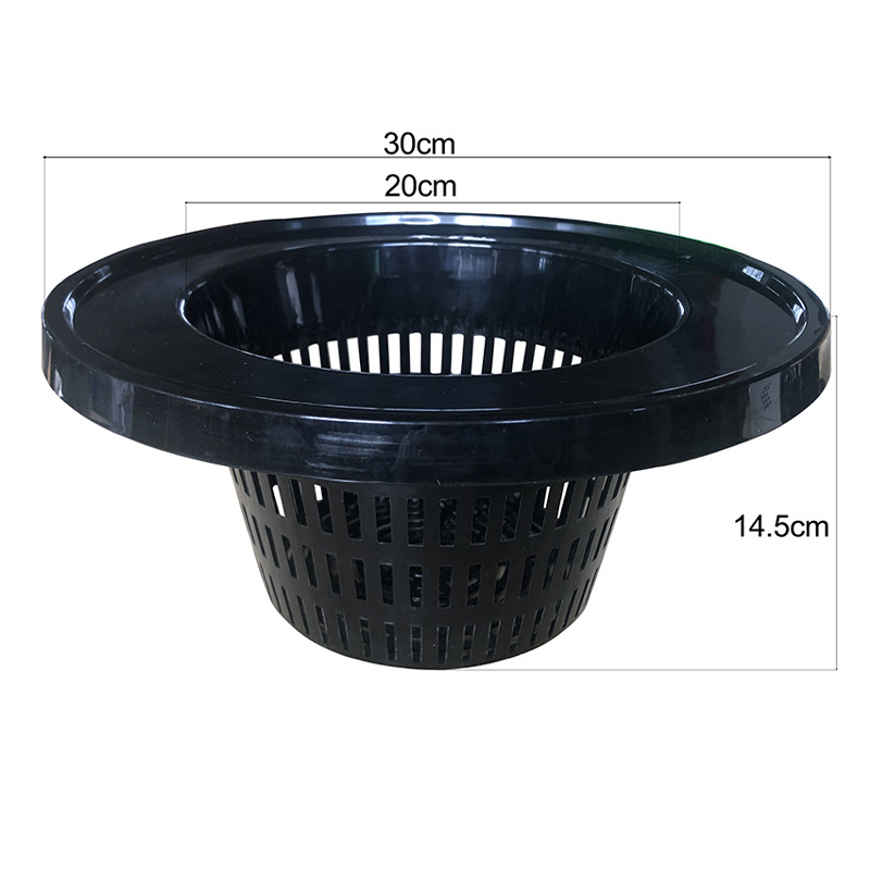 Mesh pot net cup lid Hydroponic Net Pots for hydroponic container for 5 gallon bucket