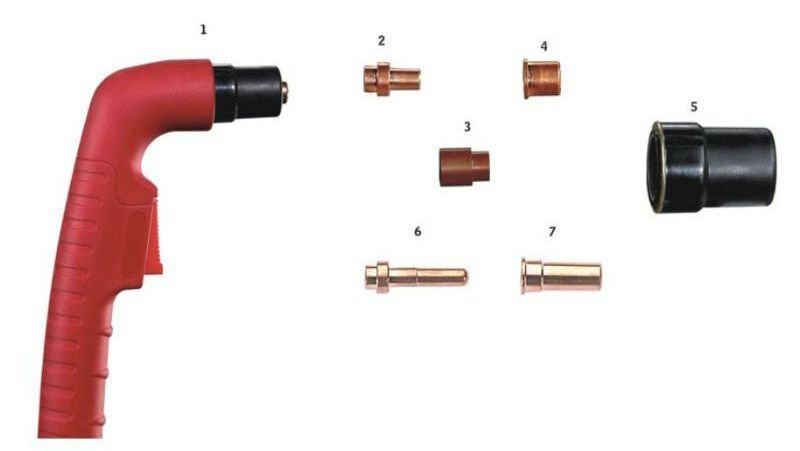 Cebora plasma torch P50