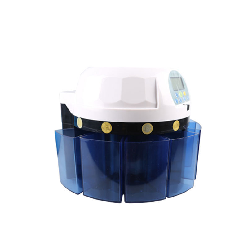 CS-6500 Commercial Portable Coin Counter Sorter Machine High-Speed Plastic Coin and Money Counter