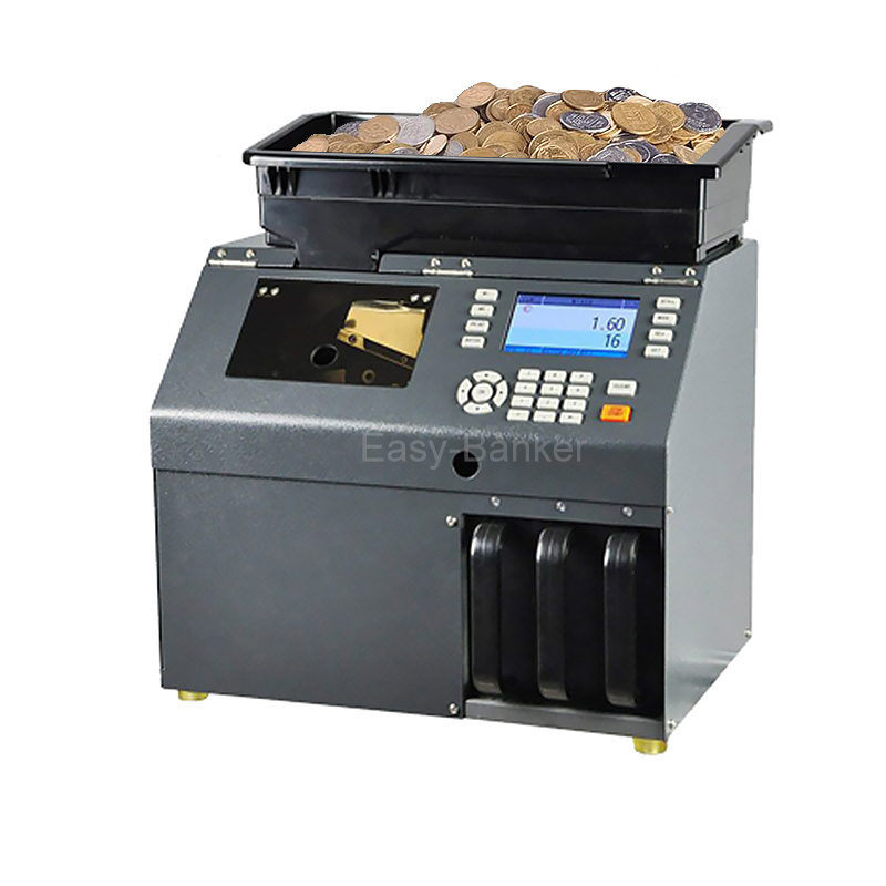 CS-300 Widely Recommended Electronic Vending Machine Coin Counters & Sorters with High-Speed Coin money counting machine