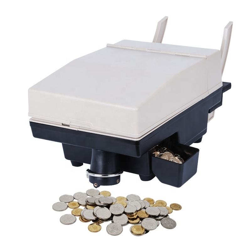 CS-91 Token Coin Counting Machine Quick  High-Speed Coin Counter 1500 Coins/Min Digital Sorter and Counter