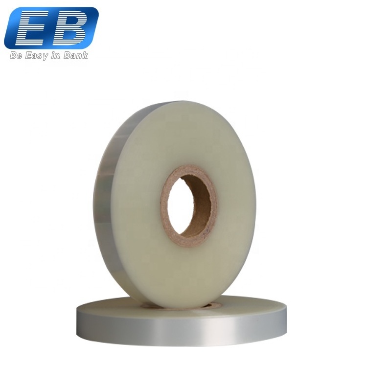 Opp Tape Roll Hot Melt OPP Tape for Banding Strapping Machine Packing Tape Strapping Band Money Band OPP-30-50-0.1 Waterproof EB