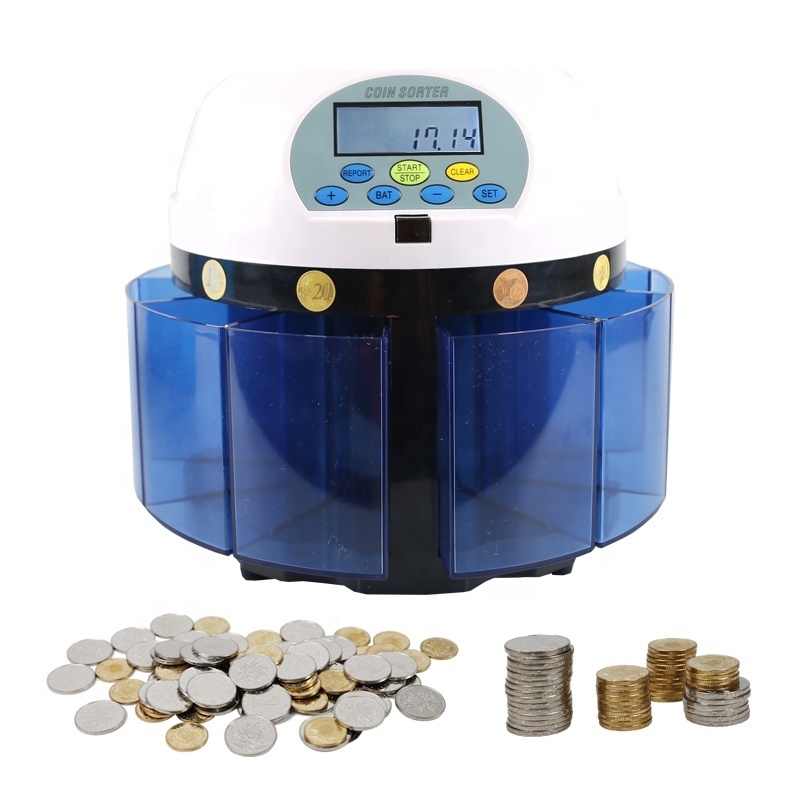 CS-6500 Professional Design Coin Counter Sorter Machine For Casinos money counting machine Coin counters & sorters