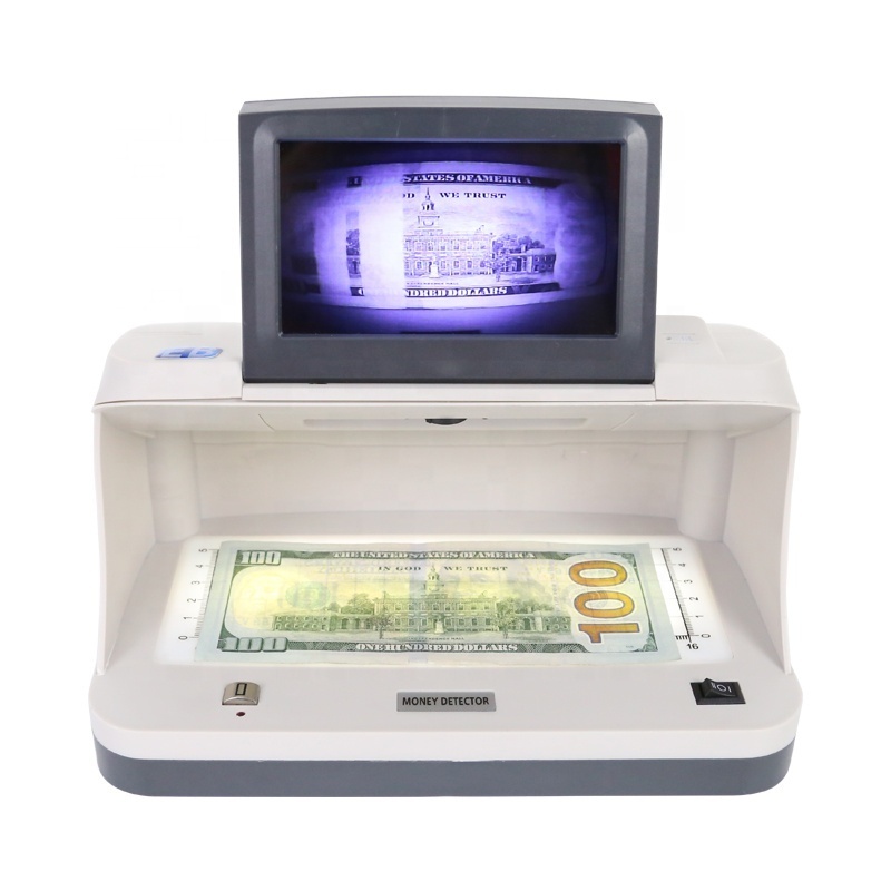 DC-2288 Counterfeit bill detectors infrared Counterfeit Money Checker Machine infrared detector IR MG UV Multi Currency Checker