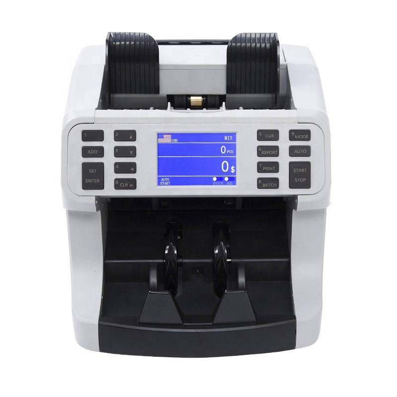 LD-8700  Bill Value Counter  bill counters money counting Printer machines multi currency counting machine Counterfeit Detection