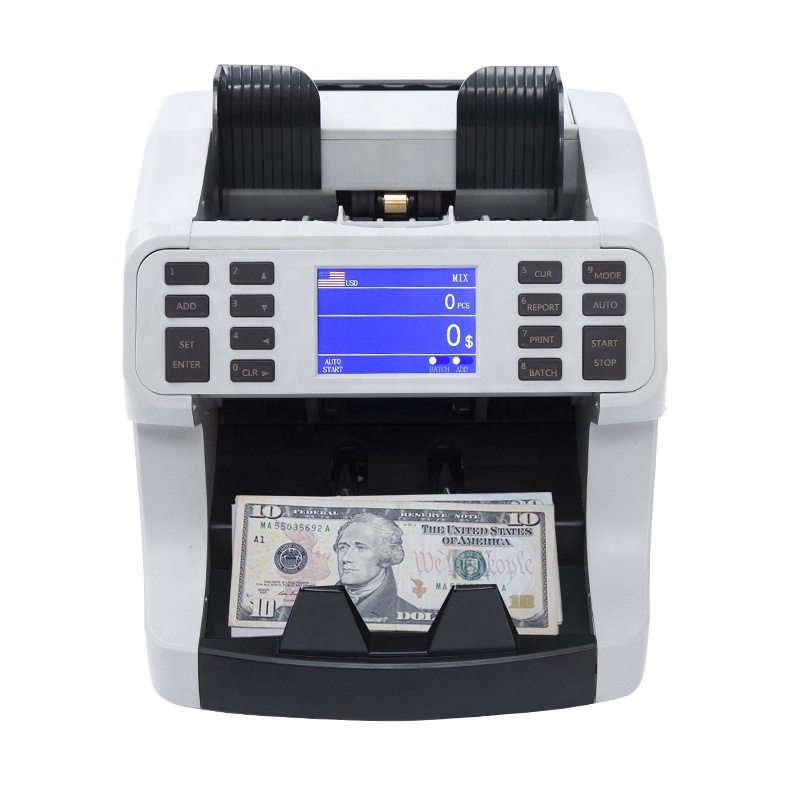 LD-8700  Bill Value Counter  bill counters money counting Printer machines multi currency counting machine Counterfeit Detection