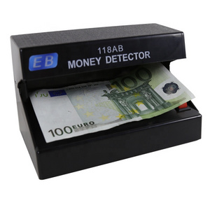 DC-118AB Quick and Accurate Money Detector with UV Lamp Banknote Validator Automatic Currency Counterfeit Detector