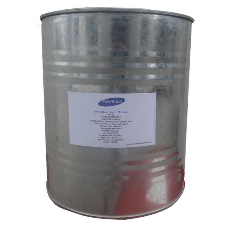 heat insulation glue for galvanized steel sheet to rock wool