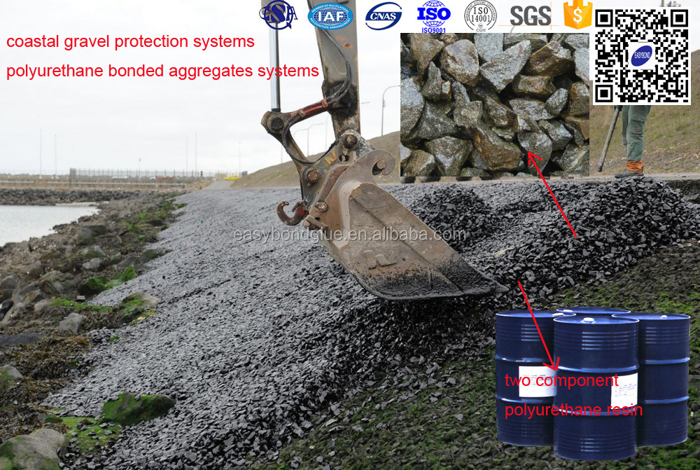 coastal gravel stone glue resin binder