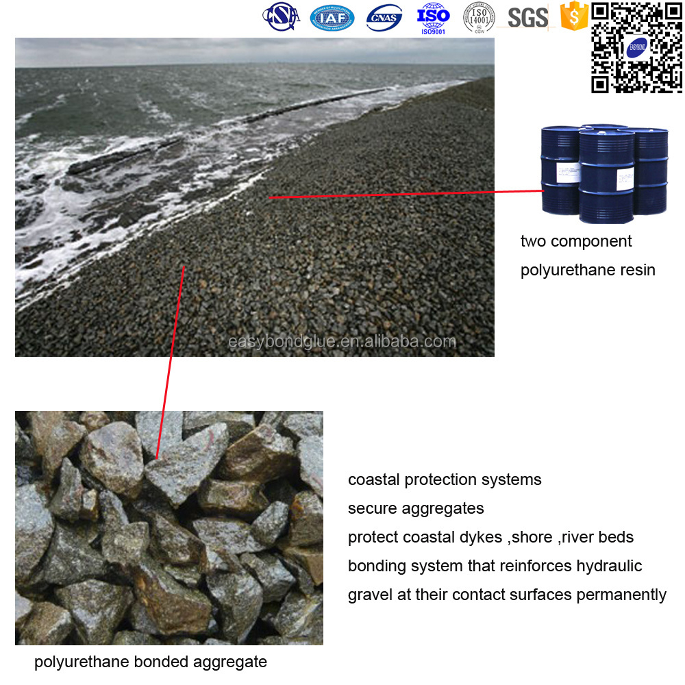 coastal gravel stone glue resin binder