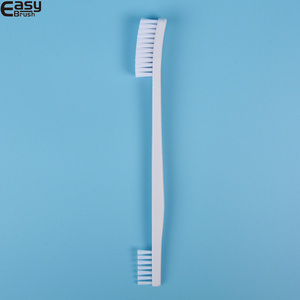 Medical instrument double ended channel cleaning brush