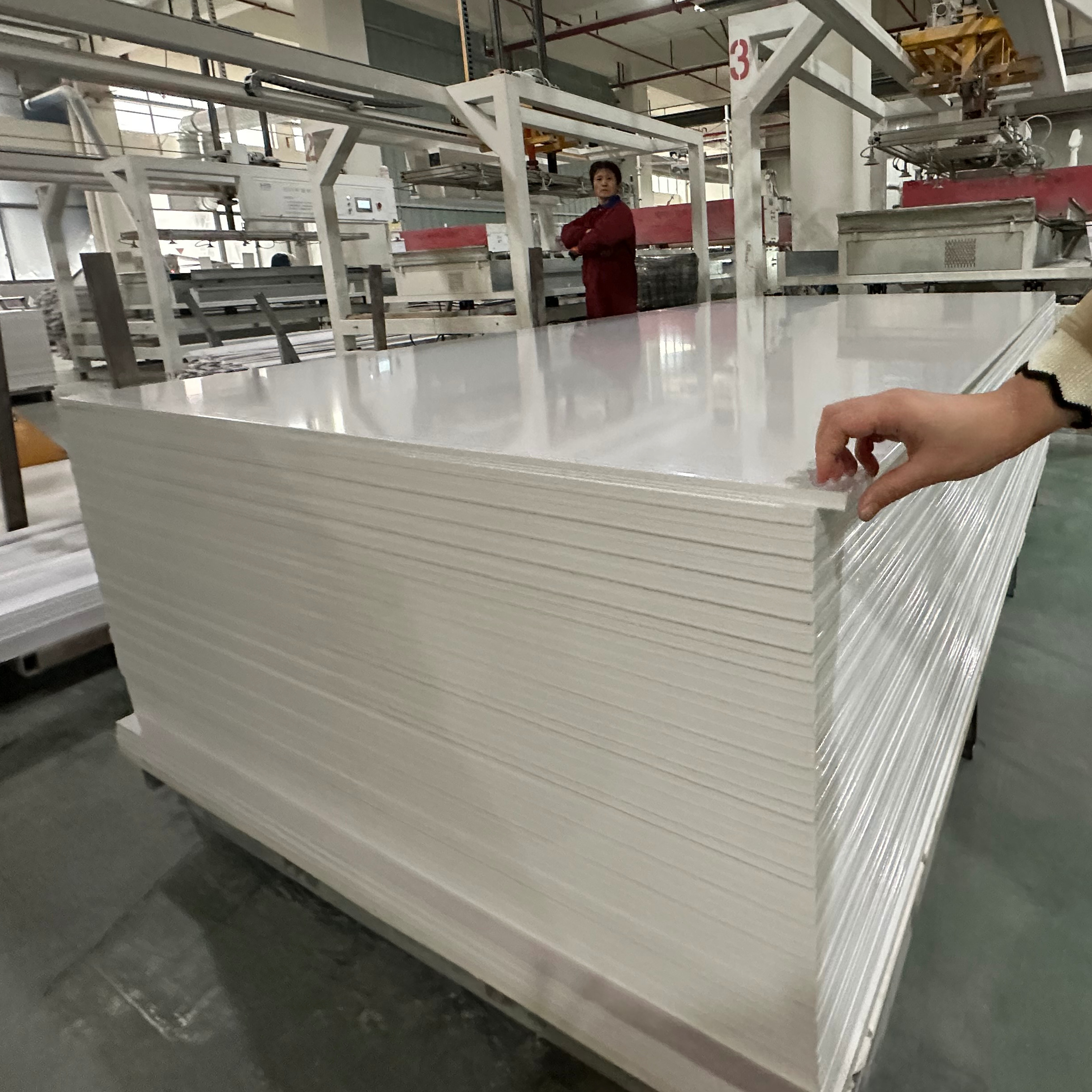 1mm-30mm thickness PVC foam board 4*8ft factory price PVC forex sheet