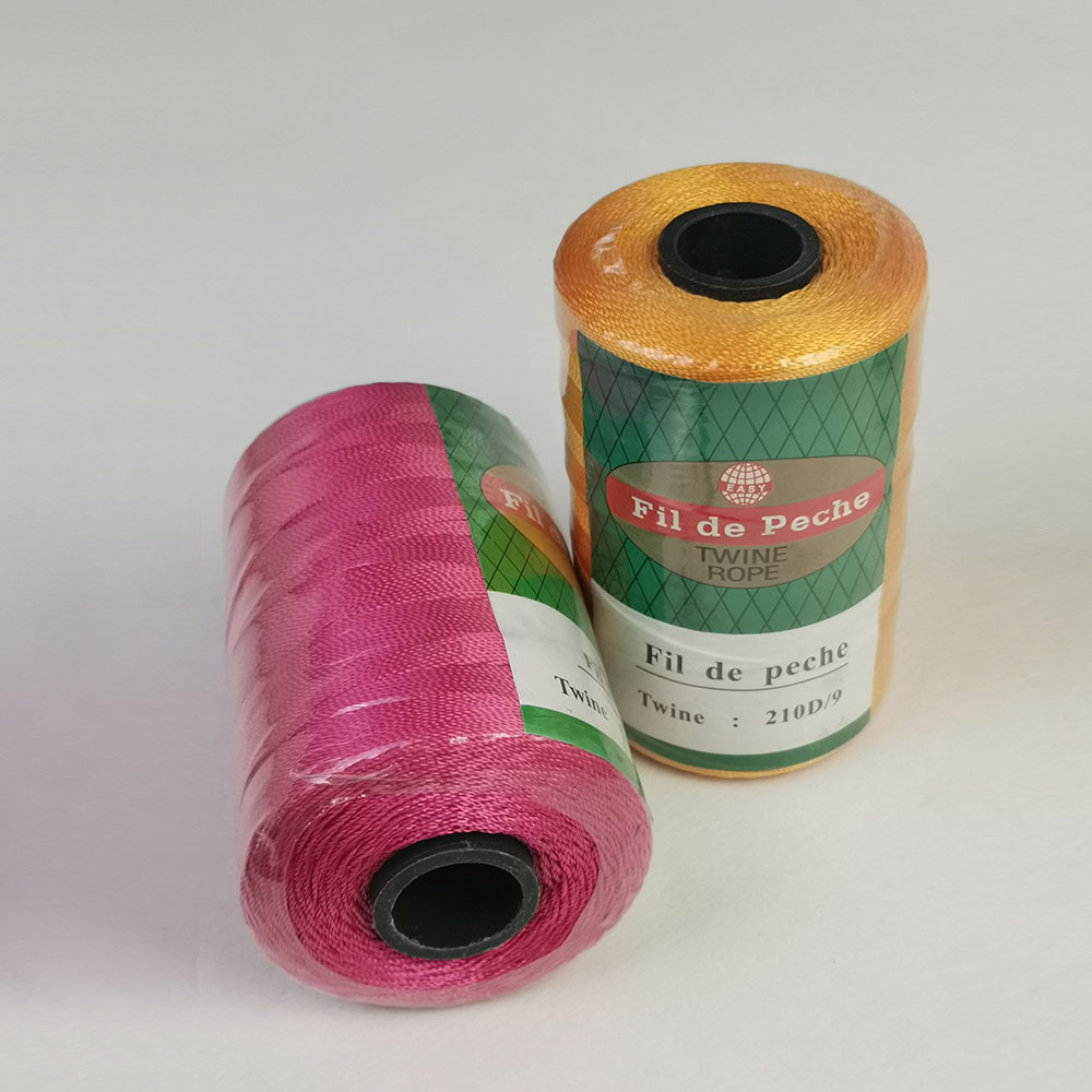 Multifunction 210D/9 Colored Multifilament Nylon polyester fishing twine thread