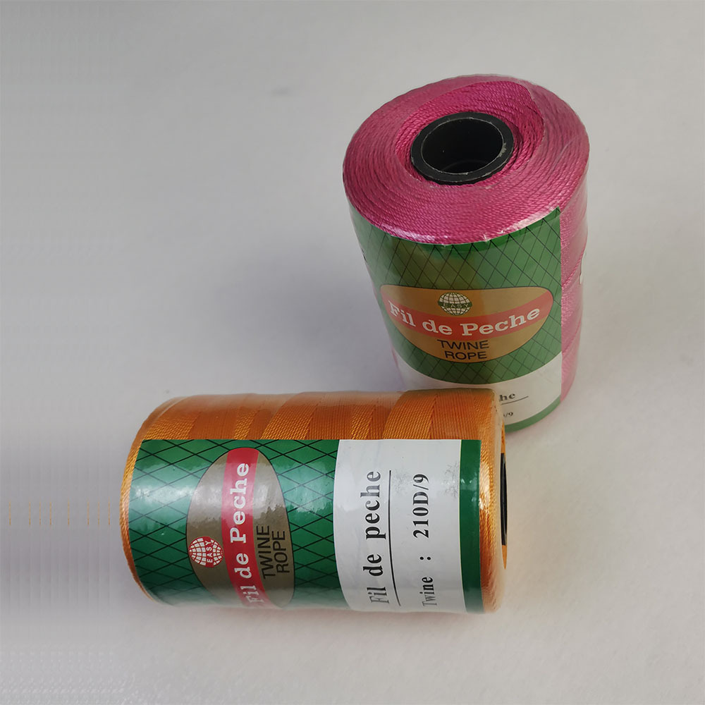 Multifunction 210D/9 Colored Multifilament Nylon polyester fishing twine thread