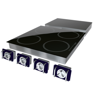 knob control induction stoves 4 burner 3500w induction plate cooker  magnetic induction cookers