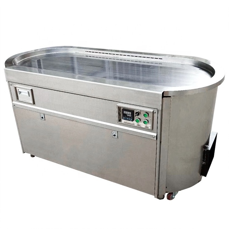 Hotel commercial Design portable griddle propane bbq grill Stainless steel 304 teppanyaki table