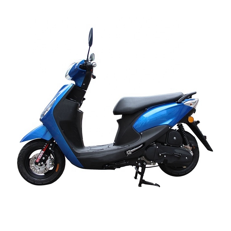 Cheapest Gas Motorcycle New Design Powerful Motor Adults Moped Scooter 2-wheel-gas-scooter with Pedal