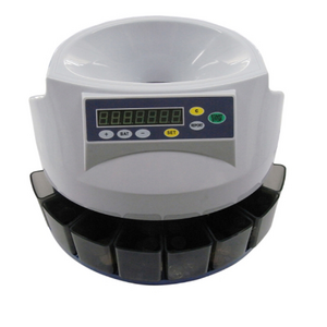 EC60 Euro Coin counter sorter DB350 in black automatic quick speed  coin counting machine