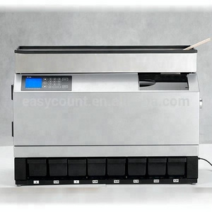 EC98 Automatic Euro/Canadian/TRY Coin Sorter county speed 1000 pcs /min