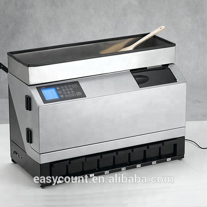 EC98 EURO  Automatic Coin Sorter counting machine with sorter in  1000 pcs /min