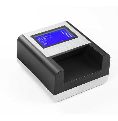 EC500  ECB  test with UV light money detector  machine currency detector with EURO,USD,Israel,CAD,GBP,AUD cash detector