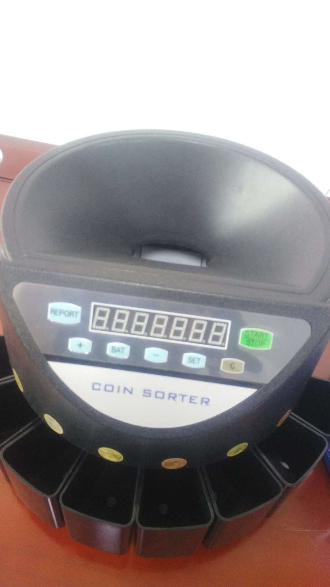 Euro Coin counter sorter EC60   automatic high quality coin counting machine