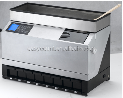 EC98 EURO  Automatic Coin Sorter counting machine with sorter in  1000 pcs /min