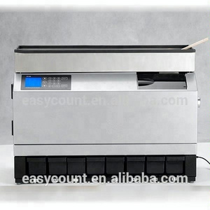 EURO EC98 Mixed Automatic Coin Sorter with 8 Denominations Coin Counter in 1000coins/m