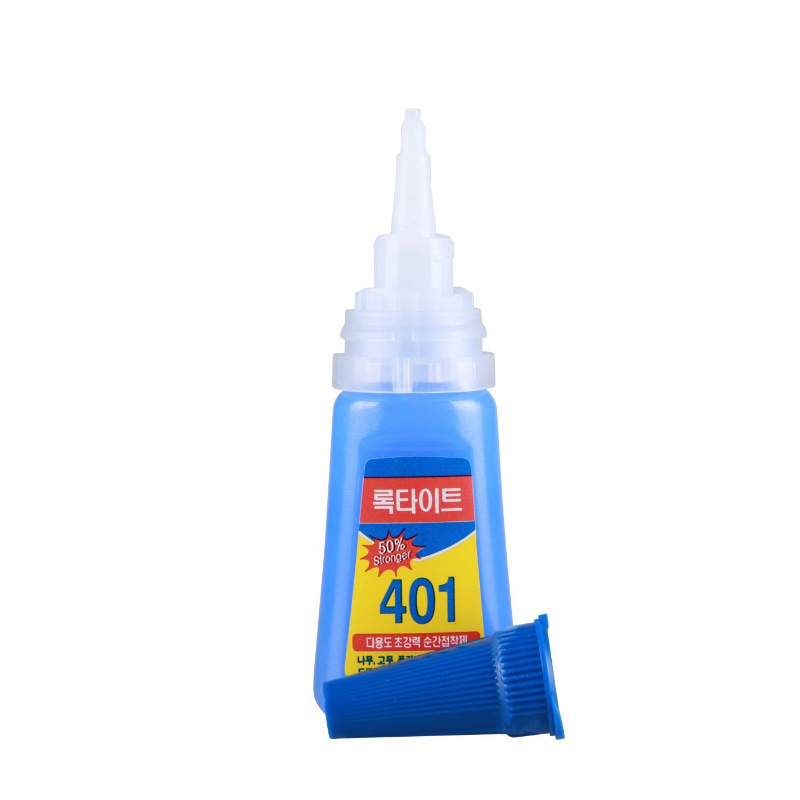 wholesale strong 401 super glue quick dry acrylic white 20g nail glue