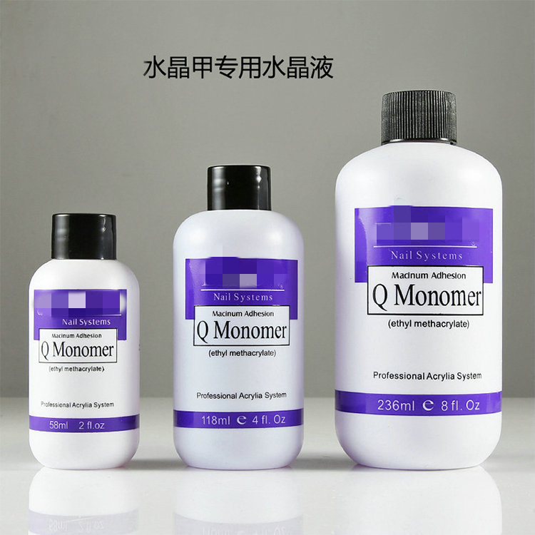 Various volume arylic liquid resin good quality nail acrylic powder monomer liquid