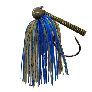 High quality Customized colors 1/4  5/14 OZ Tungsten Football Jig tungsten sinker fishing jig heads