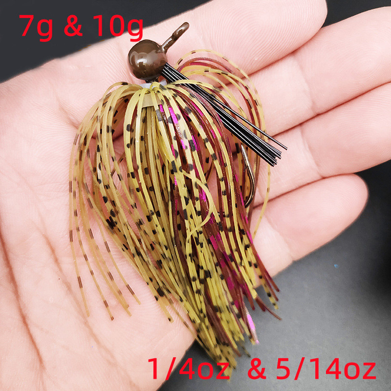 High quality Customized colors 1/4  5/14 OZ Tungsten Football Jig tungsten sinker fishing jig heads