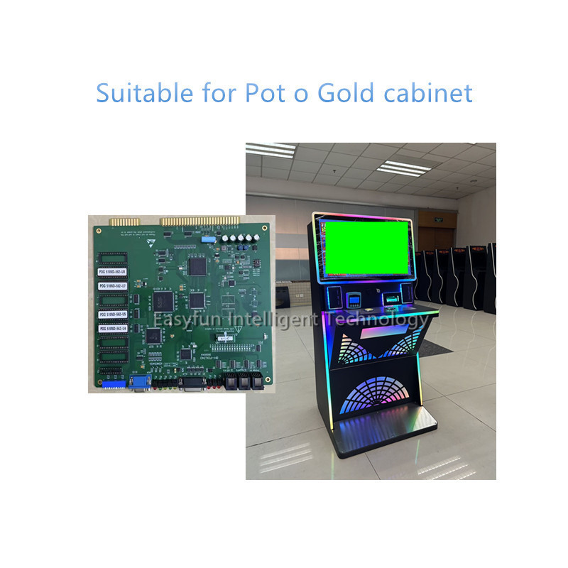 HOTTEST T340 PCB Pot o Gold touchscreen multi-game board POG software version 510