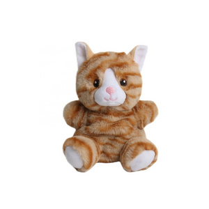 Wholesale cat plush cat toys stuffed plush toy made of recycled polyester