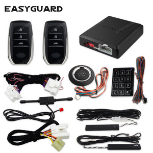 CAN BUS Remote Starter For Toyota Hilux 2016-2019 Plug And Play Passive Keyless Entry Push Button Start Remote Start