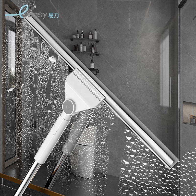 Window Squeegee Shower Cleaning Wiper with Adhesive Hook Glass scraper cleaner Cleaning tool