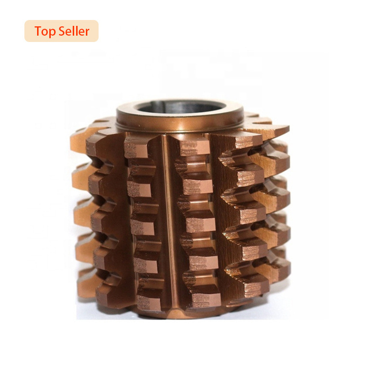 Worm Gear Hob Cutters Gear Cutting Tools Machine Cutter Material HSS M35 Bevel Gear Cutter