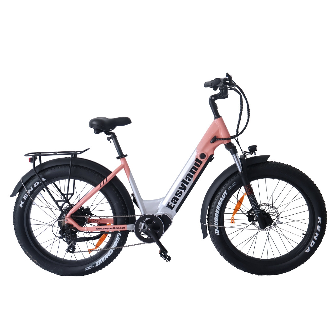 Factory Direct sale 26 inch 500W ebike 48V 17.5ah battery hybrid bike Rear hub motor fat electric bike