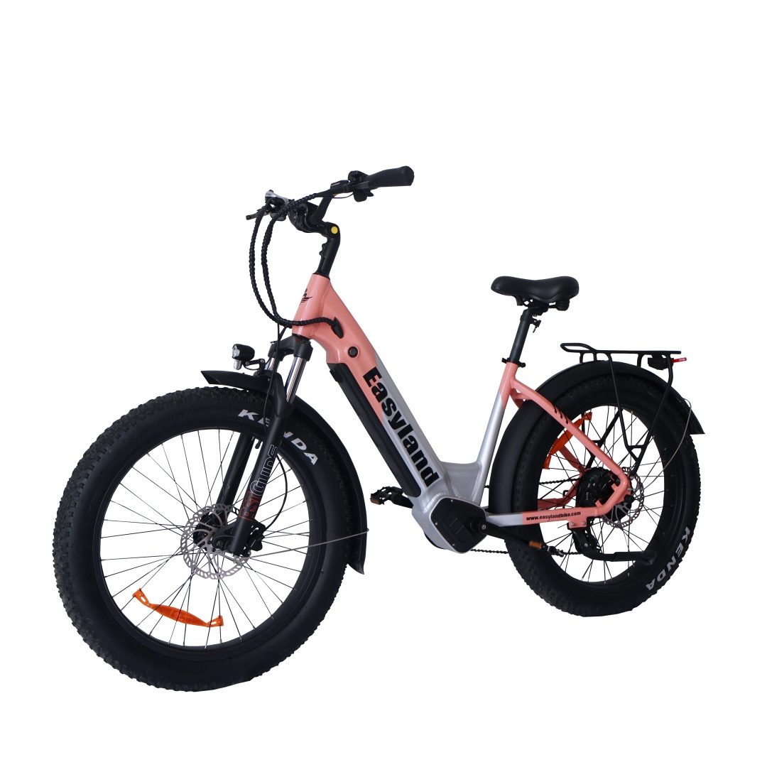 Factory Direct sale 26 inch 500W ebike 48V 17.5ah battery hybrid bike Rear hub motor fat electric bike