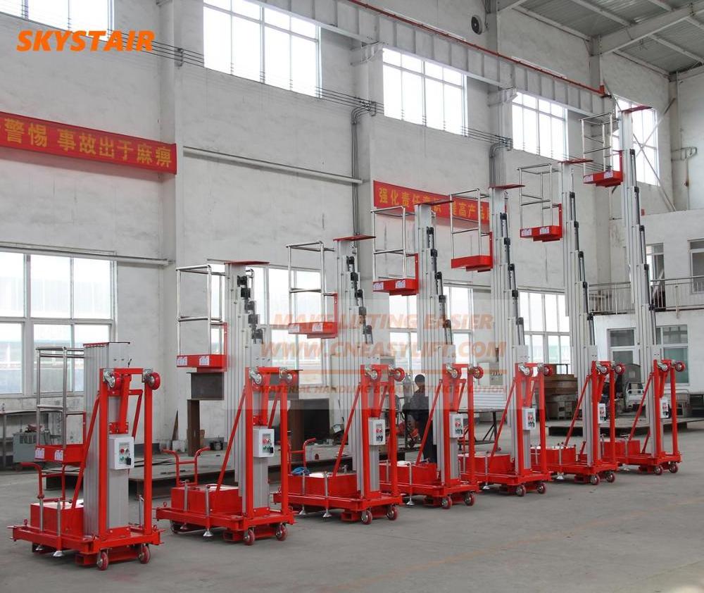 Aerial lift platform street light lift portable light weight window cleaning lift