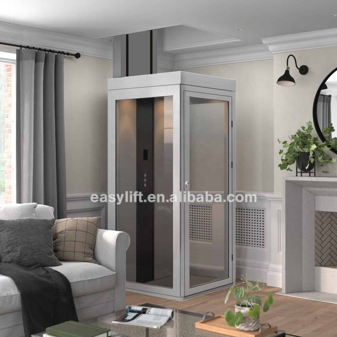 elevator lift for two floor house customized small size home elevator