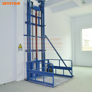 goods cage lift small freight elevator hydraulic small goods lift goods elevator