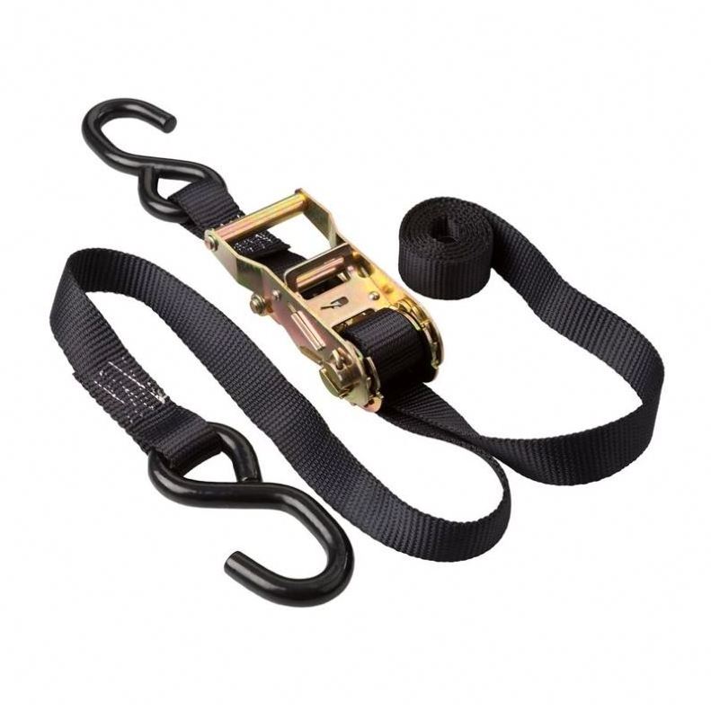 Retractable Rachet Strap Hot Sell Polyester Fibre Cambuckle Tie Down Strap Kayak Tie Downs Straps