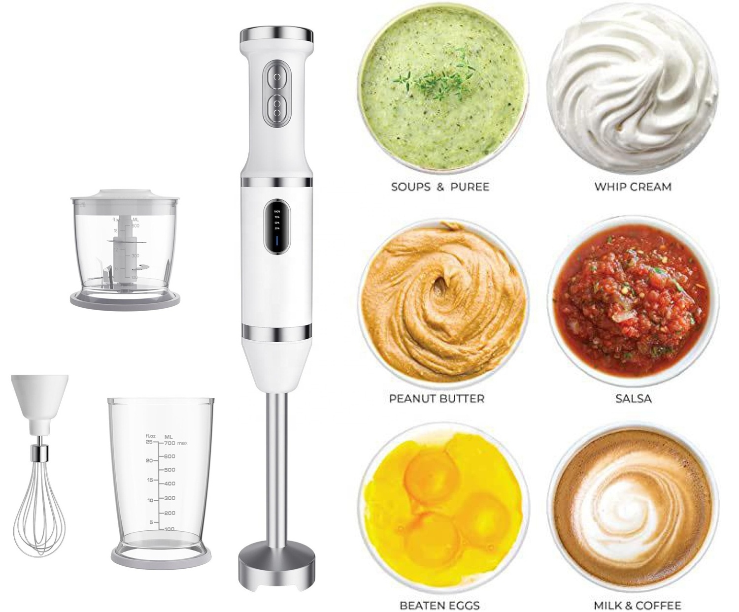 wireless vegetable chopper hand blender