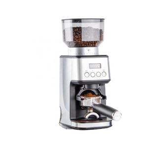 Espresso coffee grinder stainless steel blade electric coffee bean grinder large stainless steel industrial grinder