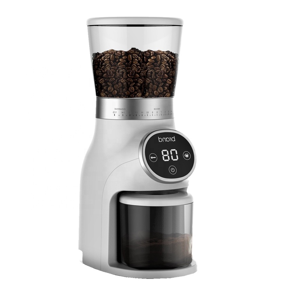 Electric coffee bean mill Professinal Espresso conical Coffee Burr Grinder for household