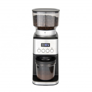 Electric coffee grinder for beans 31 settings coffee bean grinder home office use espresso grinder with conical burr